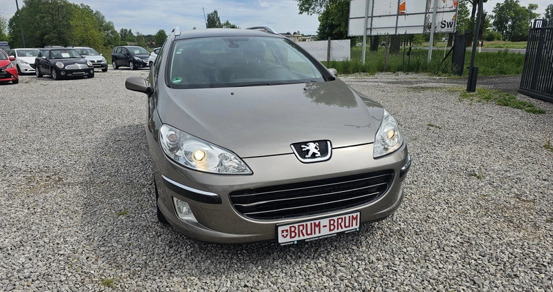 Peugeot 407 cena 11950 przebieg: 189000, rok produkcji 2006 z Czechowice-Dziedzice małe 232